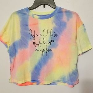 Shein tie dye shirt